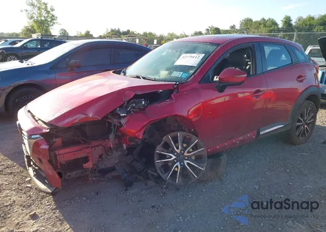 2016 Mazda Cx-3 Grand Touring из США, поврежденный, VIN JM1DKBD79G0120131